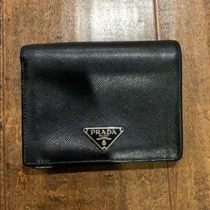 Authentic Black Prada Wallet